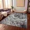 Homeroots 9' X 12' Black And Ivory Abstract Washable Indoor Outdoor Area Rug 614279 - alternate 5