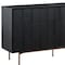 Homeroots 63" Black Solid Wood Six Drawer Double Dresser 518615 - alternate 4