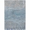 Homeroots 5' X 8' Gray And Silver Abstract Washable Indoor Outdoor Area Rug 609457 - alternate 5