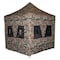 King Canopy 2 in 1 Hunting Blind & Instant Pop Up Tent 8ftx8ft, 1in Aluminum Frame, Camouflage HB8X8 - alternate 1