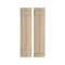 Ekena Millwork Rustic Two Board Joined Board-n-Batten Knotty Pine Faux Wood Shutters, 11W x 32H, PR SHUBJS11X32KPPR - alternate 1