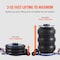 Vevor Triple Bag Air Jack 3 Ton/6600 lbs Pneumatic Jack 17.7" Car SUV Lifting ZG-E - alternate 3