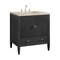 James Martin Vanities Myrrin 30" Single Vanity, Carbon Oak w/ 3 CM Tajnar Eclos Top 485-V30-CBO-3TJR - alternate 5