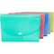 C-Line Products 7-Pocket Expanding File, Assorted Tropic Tones, PK3 58300 - alternate 1