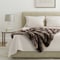 Lavish Home Faux Fur Throw Blanket 60x70 Blanket Soft Throw with Plush Faux Fur Front & Warm Mink Back 66-THROW056 - alternate 7