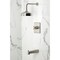 Kingston Brass Single-Handle Pressure Balanced Tub and Shower Faucet, Brushed Nickel KB6348AX - alternate 4