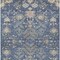 Homeroots 9' X 12' Blue Brown And Beige Floral Washable Indoor Outdoor Area Rug 605459 - alternate 5