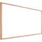 Ghent Dry Erase Board, Plastic, 18 in, 24 in, Aluminum Frame, White, Gloss M2W-18-1 - alternate 1