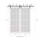 Sartodoors Barn Bypass Interior Door, 56" x 84", White QUADRO4117BBB-WS-5684 - alternate 1