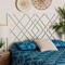 Bali & Pari Lavali Bohemian White Rattan Queen Size Standalone Headboard 251-13866-ZORO - alternate 3