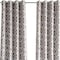 Homeroots 84" Taupe Trellis Black Out Window Curtain Panel 473329 - alternate 2