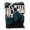 Homeroots 52" X 67" Blue Quilted Wool Abstract Throw Blanket 476221 - alternate 1