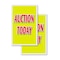 Signmission Auction Today, Vinyl Decals Only 24 Inch x 36 Inch, Vinyl Decal, 2PK DSB-2436-2PACK-Auction Today - alternate 1