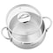Korkmaz Tombik 5.5 Liter Stainless Steel Casserole in Polished Silver A1075 - alternate 4