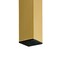 Homeroots 47" White and Gold Faux Marble and Metal Dining Table 568197 - alternate 4