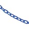 Mr. Chain 1" x 25' Sky Blue Plastic Safety Chain 10024-25 - alternate 1