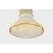 Hudson Valley Lighting Highclere 12.75 in. Pendant in Aged Brass/Off-White by Mark D. Sikes MDS2404-AGB/OW - alternate 3