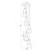 Z-Lite Aimie 5-Light Chandelier, 12 in W x 16 in H, Modern Gold 828P7-5R-MGLD - alternate 4