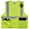 Ergodyne Vest, 8220Z, S/M, Lime 8220Z - alternate 3