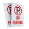 Signmission No Parking, Plastic Signs Only 24 Inch x 36 Inch, Corrugated Plastic, 2PK CSB-2436-2PACK-No Parking - alternate 1