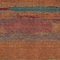 Homeroots 9' X 12' Terra Cotta Abstract Washable Indoor Outdoor Area Rug 608763 - alternate 5