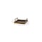 Homeroots 10in Gold Metal Hand Finished Vanity Tray With Handles 731274 - alternate 6