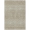 Homeroots 9' X 12' Taupe Green And Ivory Tribal Washable Indoor Outdoor Area Rug 582654 - alternate 5
