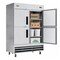 Koolmore 54 in. Commercial Stainless Steel Solid Half Door Reach-In Refrigerator 47 cu. ft. RIR-2D-SSHD - alternate 4