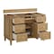 James Martin Vanities Lorelai 48" Sgl Vanity, Light Natural Oak, w/3 CM Siberian Silestone Top w/FreePower Wireless Charger 424-V48-LNO-FSFR - alternate 5
