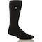 Heat Holders Mens 7 to 12 Black Thermal Sock MHHORGBLK - BLACK - alternate 1