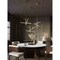 Afx Knoll - LED Pendant - 24in - Light Antique Brass KNOP24LAJUDLB - alternate 5