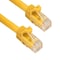 Sanoxy 50ft Cat6a 600 MHz UTP Snagless Ethernet Network Patch Cable, Yellow SNX-CBL-LDR-C6110-9050 - alternate 1