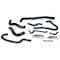 Hps Performance High Temp Reinforced Silicone Radiator and Heater Coolant Hose Kit, Black,  57-1546-BLK - alternate 1
