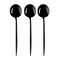 Smarty Had A Party Solid Black Moderno Disposable Plastic Dinner Spoons (480 Spoons), 480PK 9330-BSP-CASE - alternate 4