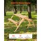 Vevor Picnic Table Wooden Tables and Bench Set with Umbrella Garden Indoor Outdoor OTPC-18 - alternate 5