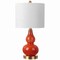 Jonathan Y Anya 20.5" Mini Glass LED Table Lamp, Sunset Orange JYL1028G - alternate 7