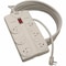 Tripp Lite Outlet Strip, Surge, 8 5-15R, 5-15P, 25 ft., White TLP825 - alternate 1
