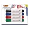 Bic Intensity Low Odor Chisel-Tip Dry Erase Marker, Chisel Tip, Assorted Colors, PK4 BICGDEMP41ASST - alternate 1