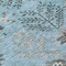 Homeroots 5' X 8' Sky Blue Gray And Charcoal Floral Washable Indoor Outdoor Area Rug 605486 - alternate 4
