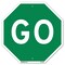 Signmission Go, 10 Inch X 10 Inch, Aluminum Metal Signs OC-A-10-213 - alternate 1