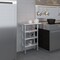 Amgood 14in D x 24in L Stainless Steel Table, Three Undershelves AMG WT-1424-3SH-Z - alternate 4