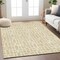 Homeroots 8' X 10' Wheat And Ivory Geometric Washable Indoor Outdoor Area Rug 594890 - alternate 7