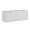 James Martin Vanities Chicago 72in Double Vanity, Glossy White, w/ 3 CM Parisien Bleu Silestone Top 503-V72-GW-FPBL - alternate 6