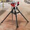 Vevor VEVOR Tripod Pipe Chain Vise 1/8"-5" Capacity Folding Legs W/ Harden Teeth&Chain TP-425 - alternate 5