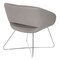 Office Star Products Resimercial Seating Faux Leather Lounge Chair, Grey LRL-R103 - alternate 4