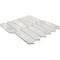 Daltile Eclessia Marble Natural Stone Elongated Fan Mosaic Polished, 9.60 SQFT Per Carton, 10PK M344ELFANMSPL - alternate 5