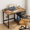 Simple Deluxe D-F02BCV3-40IN-RUST Desk 3A88DESKBCV340RUST01 - alternate 3
