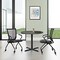 Office Star Products ProGrid Soft Frame Folding Chair, Dillon Black 69349-R107 - alternate 5