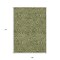 Homeroots 9' X 12' Olive Green And Light Green Abstract Washable Indoor Outdoor Area Rug 598990 - alternate 3