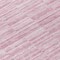 Homeroots 8' Blush Pink And Beige Round Striped Washable Indoor Outdoor Area Rug 587946 - alternate 5